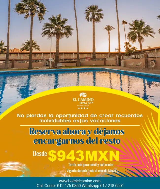 Oferta Hospedaje El Camino Hotel & Suites en Caborca, Sonora